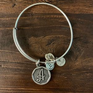 ALEX AND ANI: LETTER “A” INITIAL BRACELET ✨